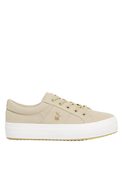 Polo 0050117 Womens Classic Canvas Sneaker Stone