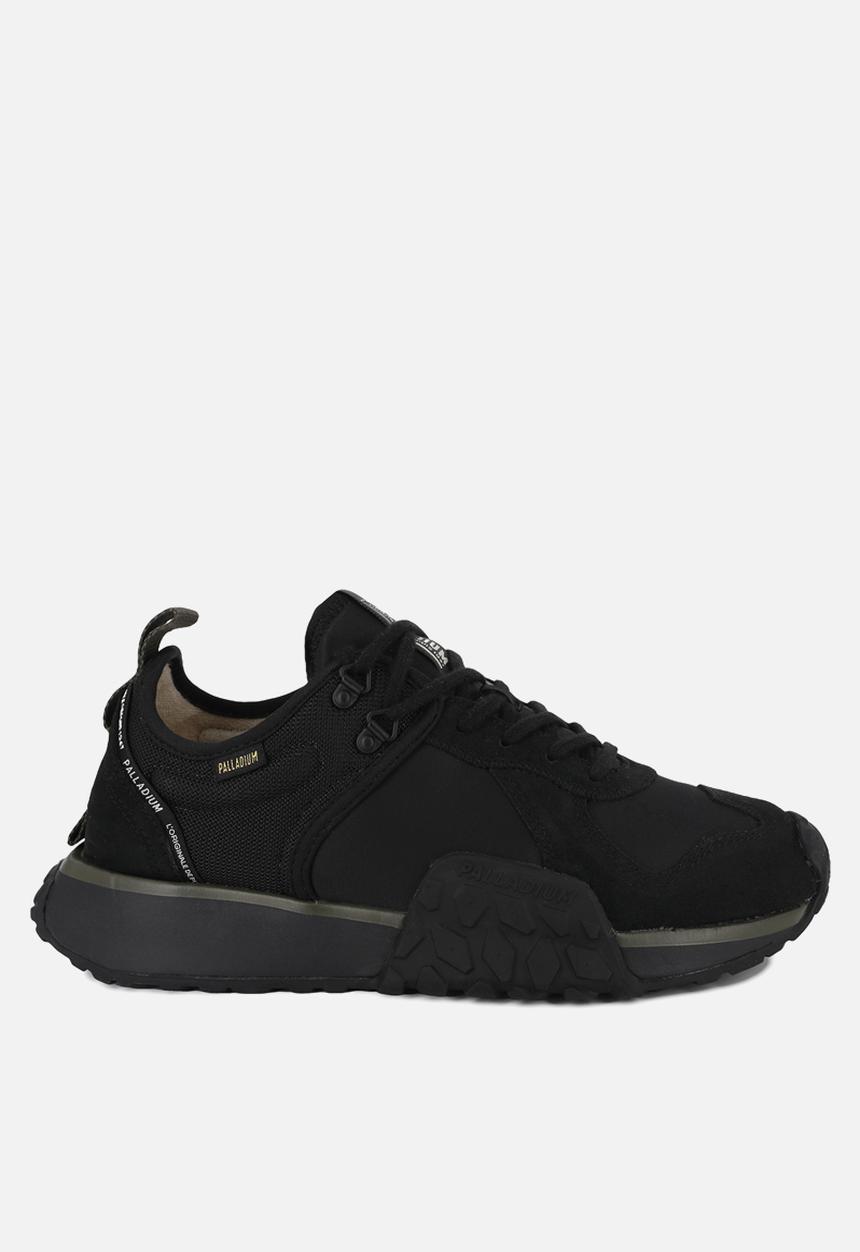 Palladium Mens Troop Runner Shoes In Black