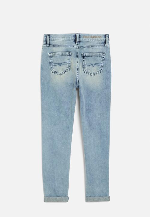 Polo 0055084 Girls Mila Skinny Jean Light Wash