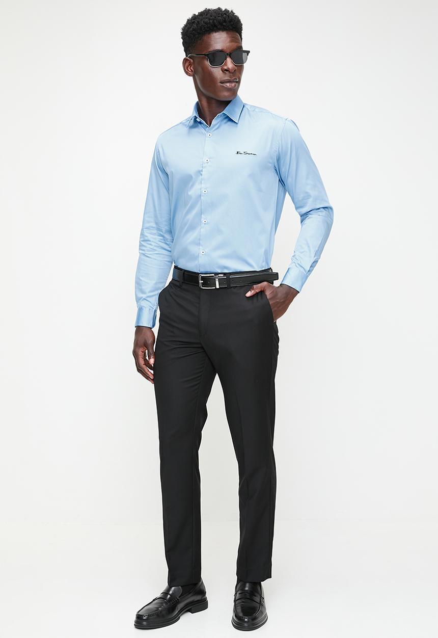 Ben Sherman Slim Ben Shirt In Sky Blue
