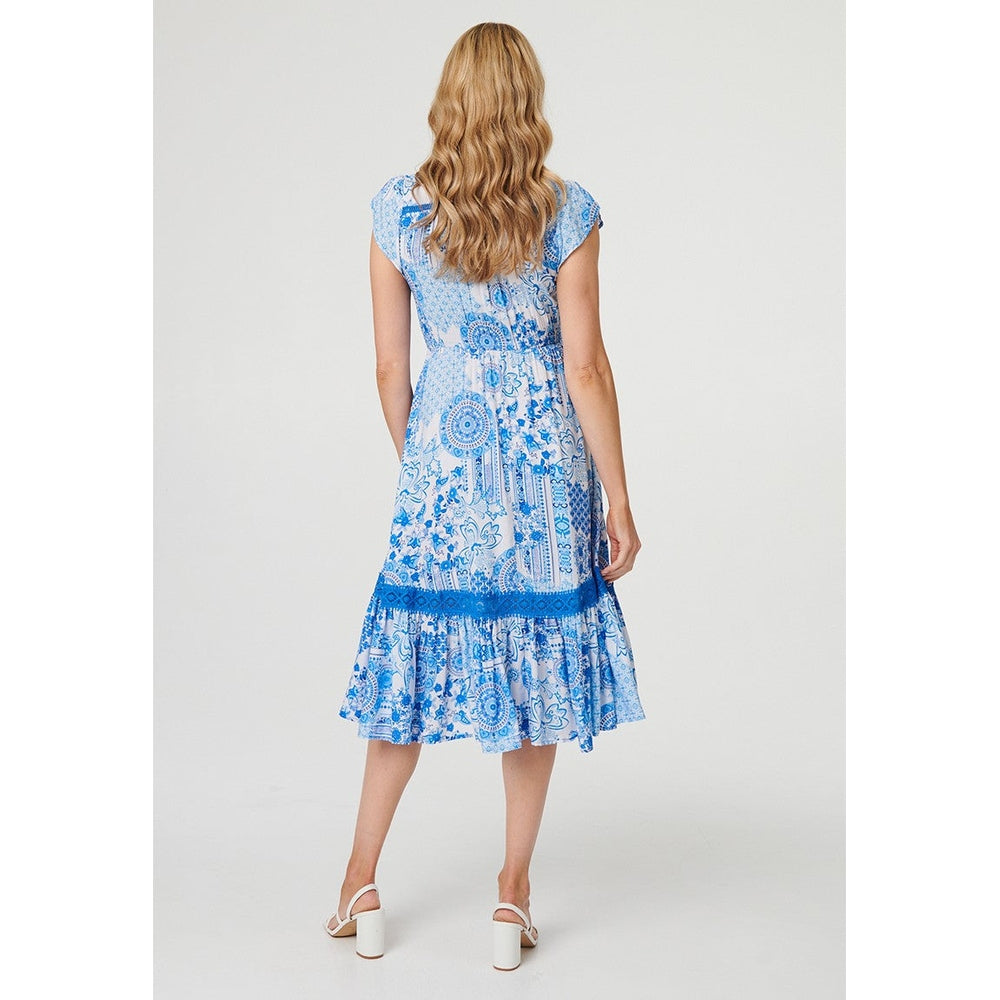 Stella Morgan Ladies Dress In Blue
