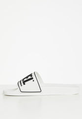 Diesel Womens White/Black Sa-Mayemi Cc Sandals