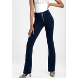 Sissy Boy Ladies Willow High Waist Jeans In Indigo