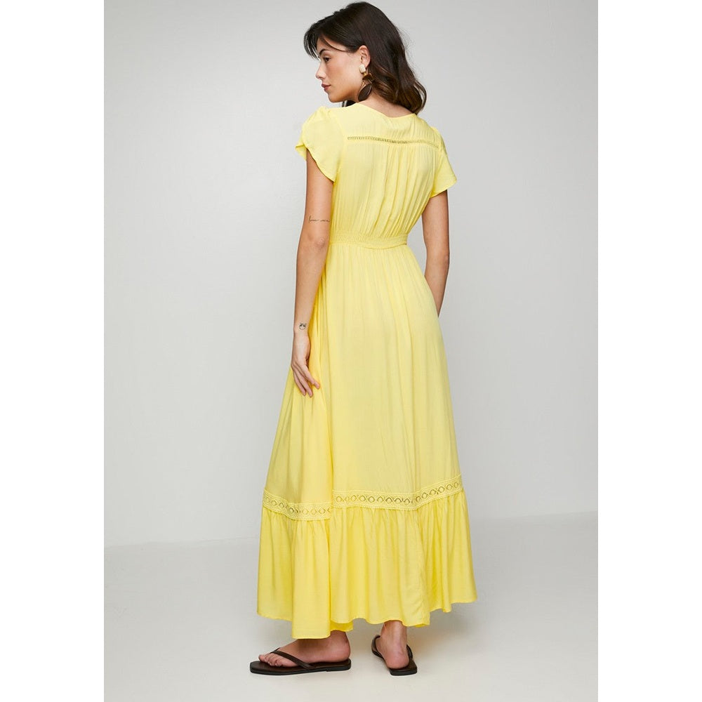 Stella Morgan Ladies Dress In Yellow