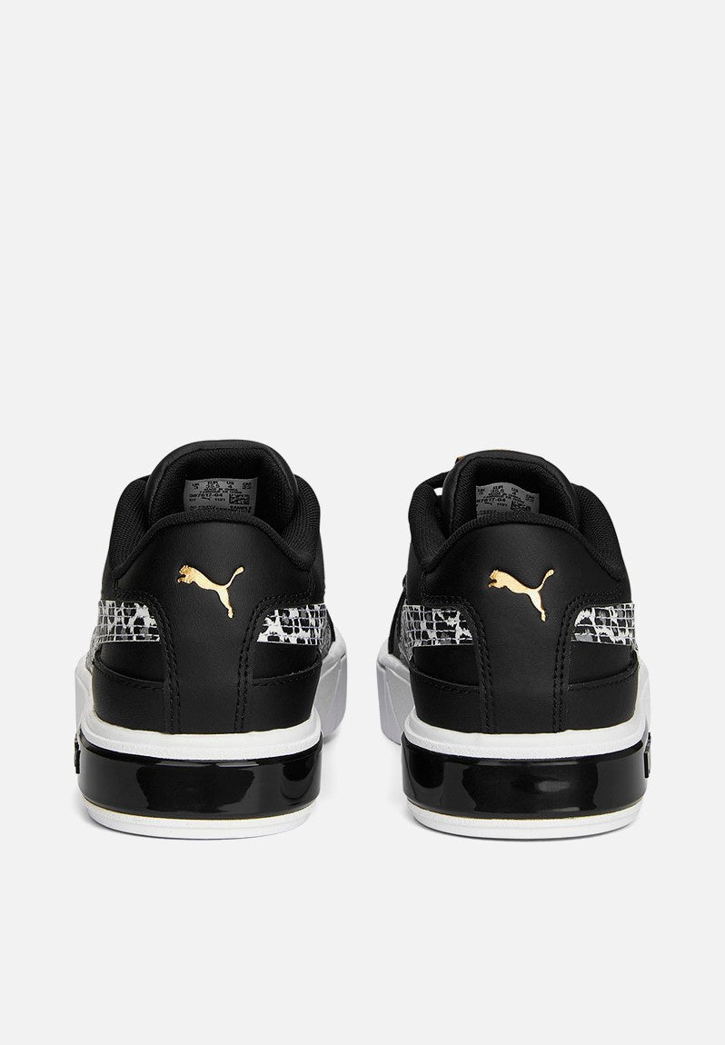 Puma Kids Cali Star Wild Ps Shoes In Black