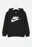 Nike Boys Nsw Club Ft Hbr Po Hoodie In Black