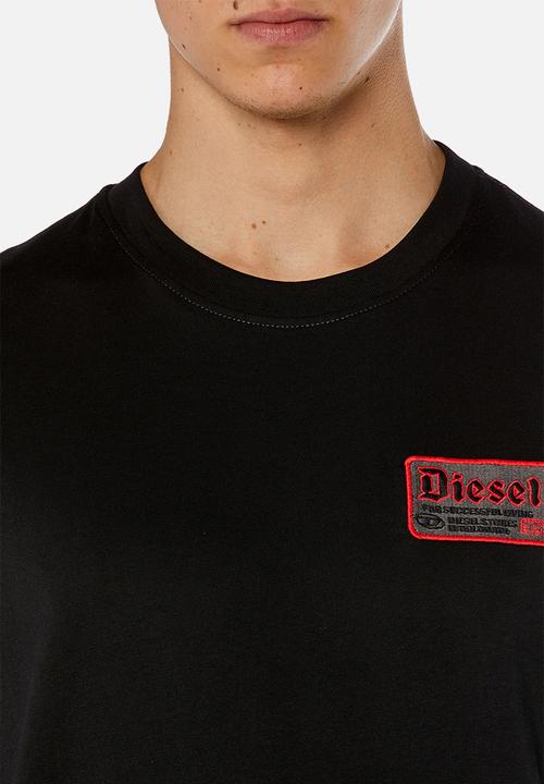 Diesel Mens Black T-Adust-13 T-Shirt