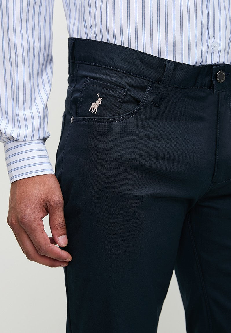 Polo Mens 5 Pocket Trouser Navy