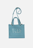 Elle Cut Out Small Shopper Bag In Blue