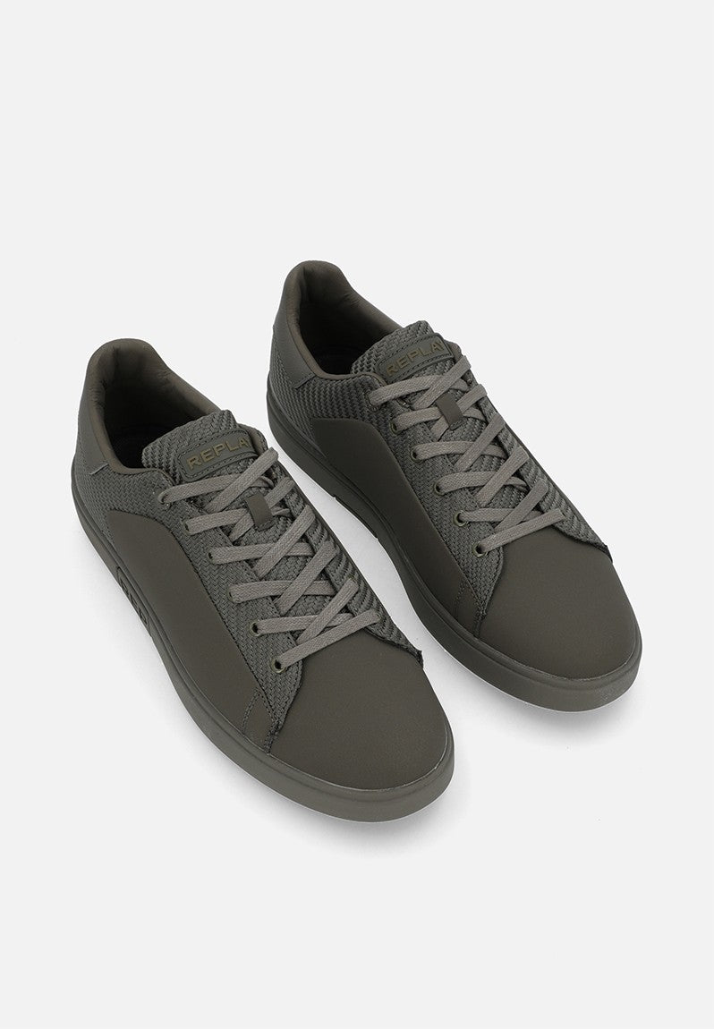 Replay Mens Polys M Williamson Shoes In Military Green