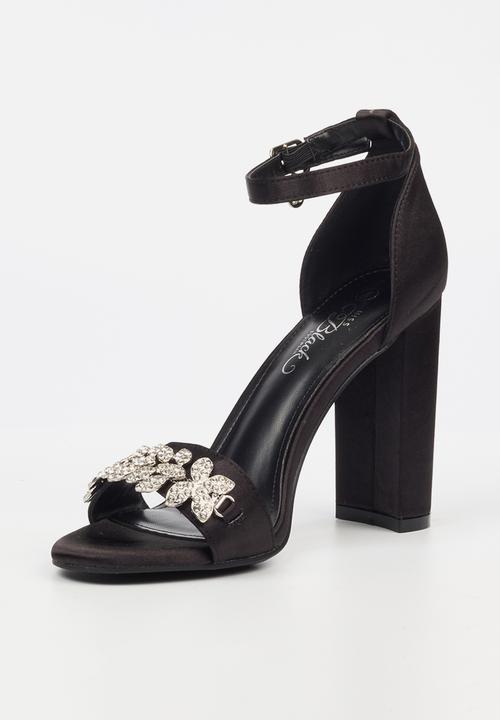 Miss Black Ladies Border 7 Heels Black