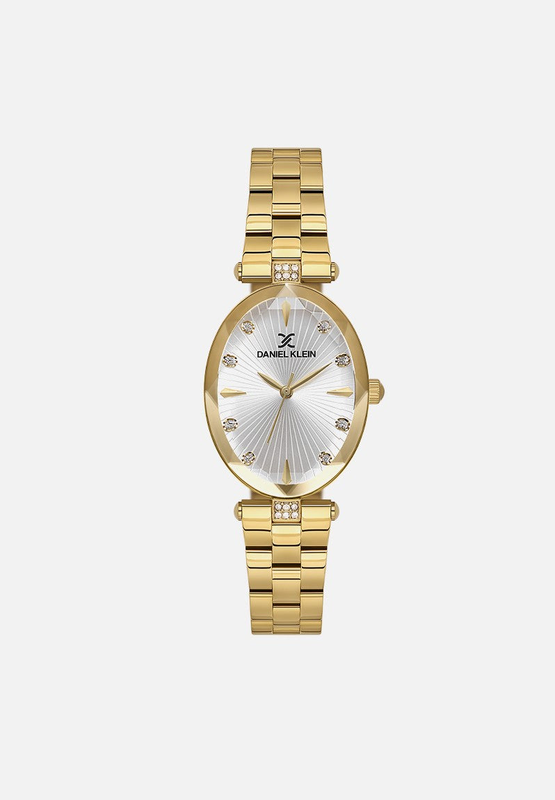 Daniel Klein Womens Gold Watch