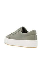 Polo 0050117 Womens Classic Canvas Sneaker Olive