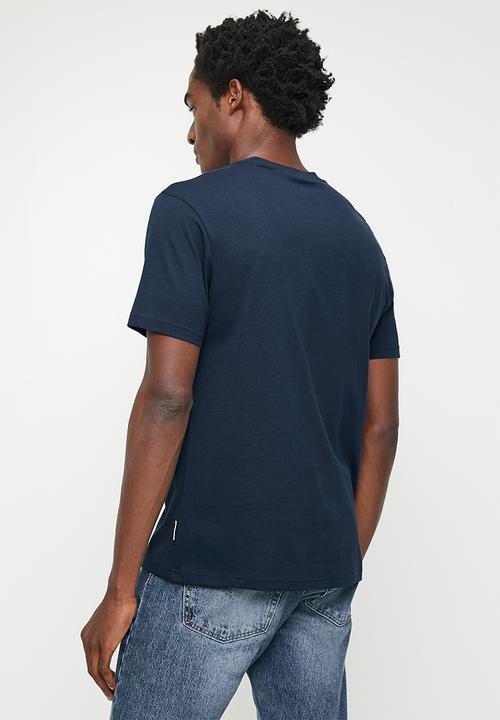 Ben Sherman W78235 Sketched Mod Zone Tee Shirt Navy