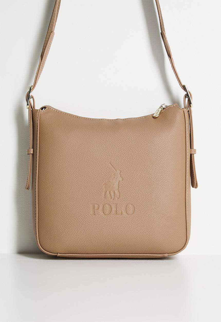 Polo Womens Tahoe Crossbody bag In Cinnamon