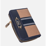 Polo Riviera Smalls Medium Zip Around Purse In Navy