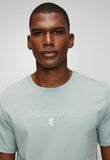Pringle Mens Gerald Embroidery T-shirt In Sage