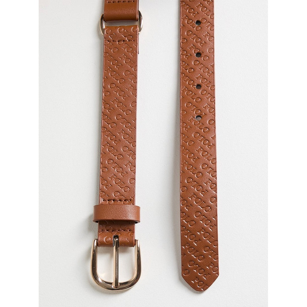 Polo Womens Donatella Belt In Tan