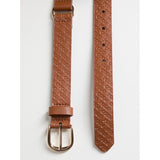 Polo Womens Donatella Belt In Tan