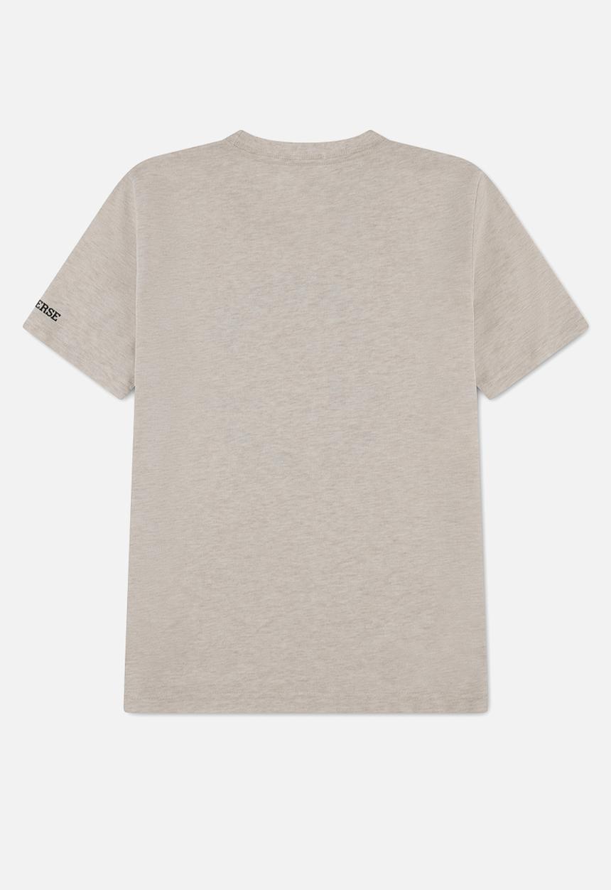 Converse Boys Dissected Chuck Patch T-Shirt In Oatmeal