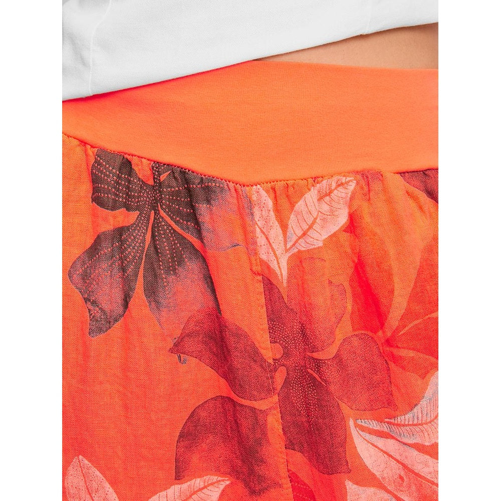 Izabel London Ladies Trousers in Orange