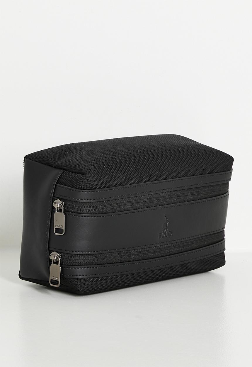 Polo Boston Toiletry Bag In Black