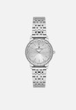 Daniel Klein Womens Stainless Steel Watch In Silver