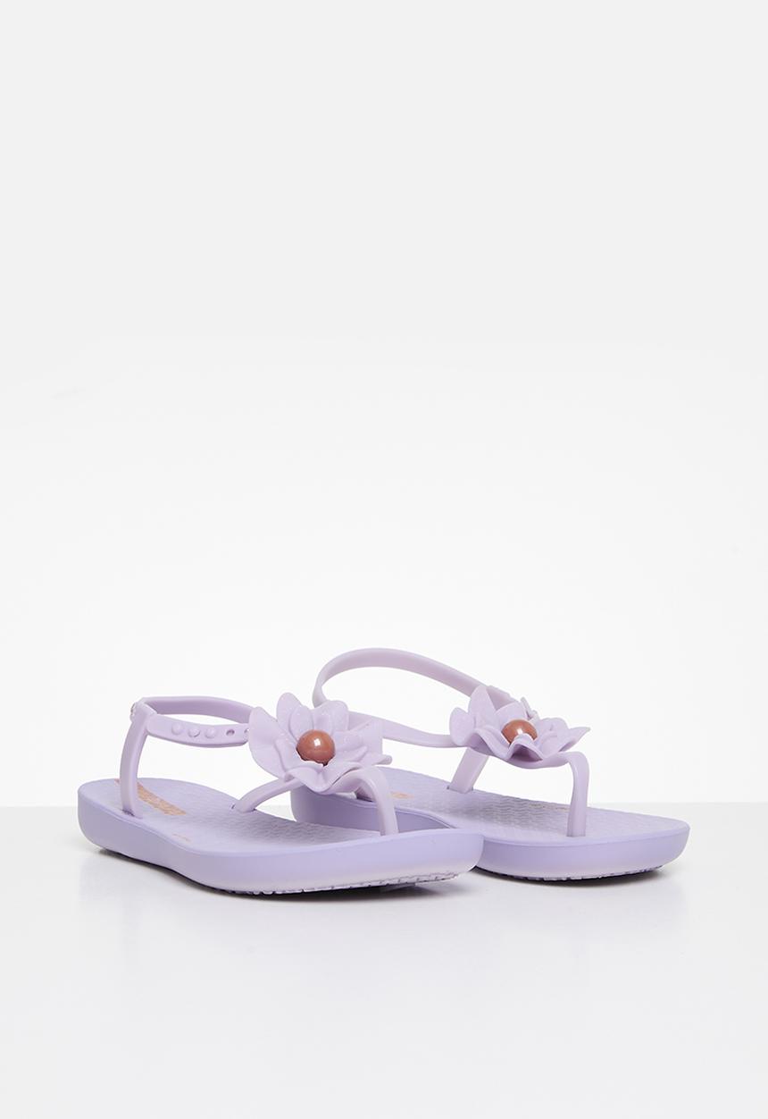 Ipanema Girls Class Floral Sandals In Lilac