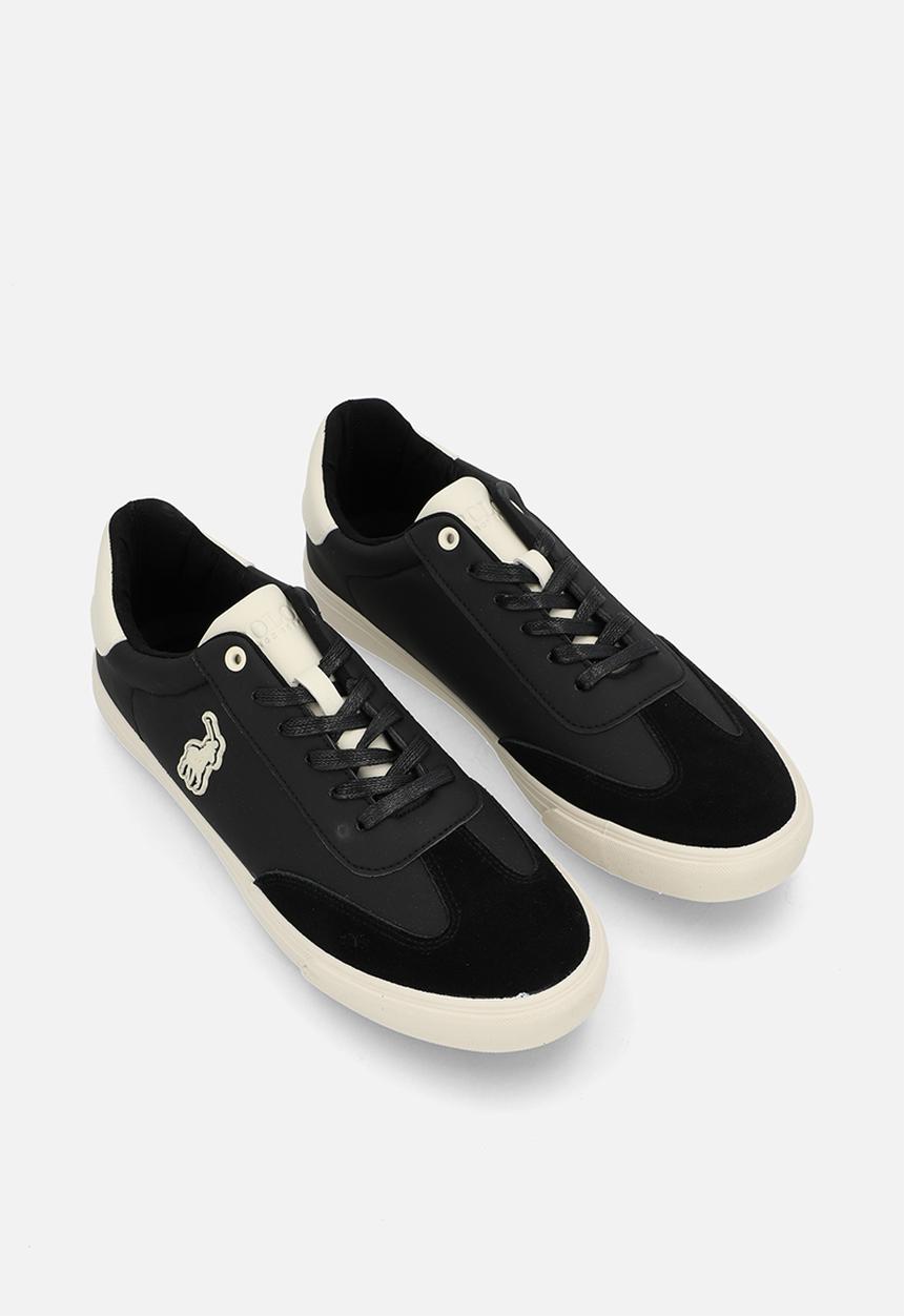 Polo Mens Rubberized Sneakers In Black