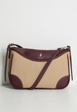 Polo Womens Cabana Sling Bag With Side Pocket In Beige