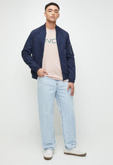 Rvca Big Rvca Ss Red Stitch Mauve