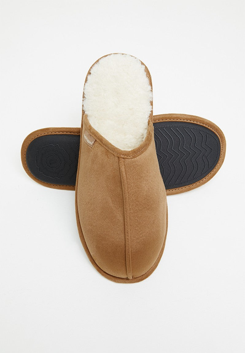 Hush Puppies Martin Mens Tan Slippers
