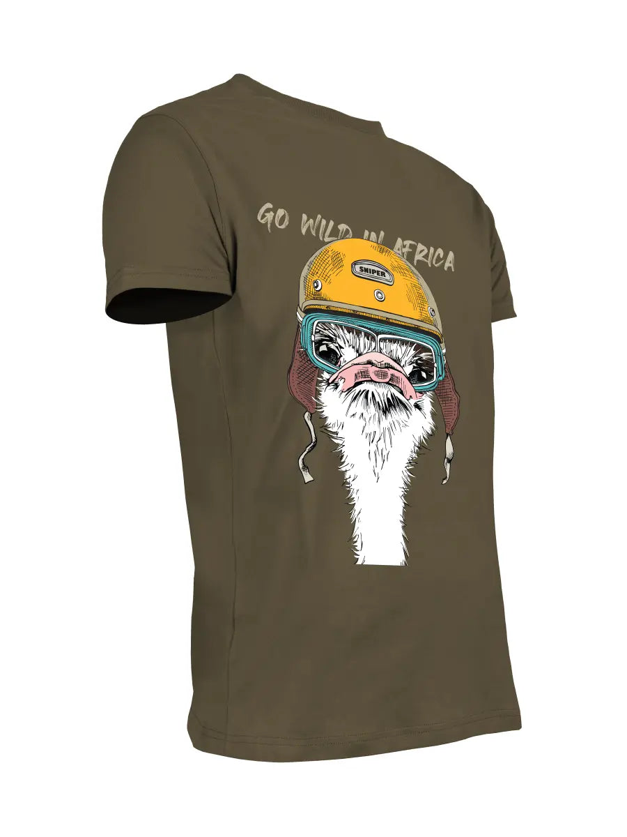 Sniper Mens Ostrich T-Shirts In Coyote