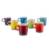 Le Creuset Rainbow Set Of 6 Espresso Mug Rainbow