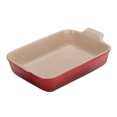 Le Creuset Rectangle Dish 19Cm Heritage Cerise