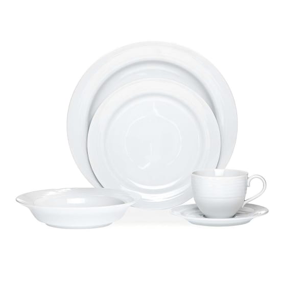 Noritake D020K Arctic 20Pce Set White