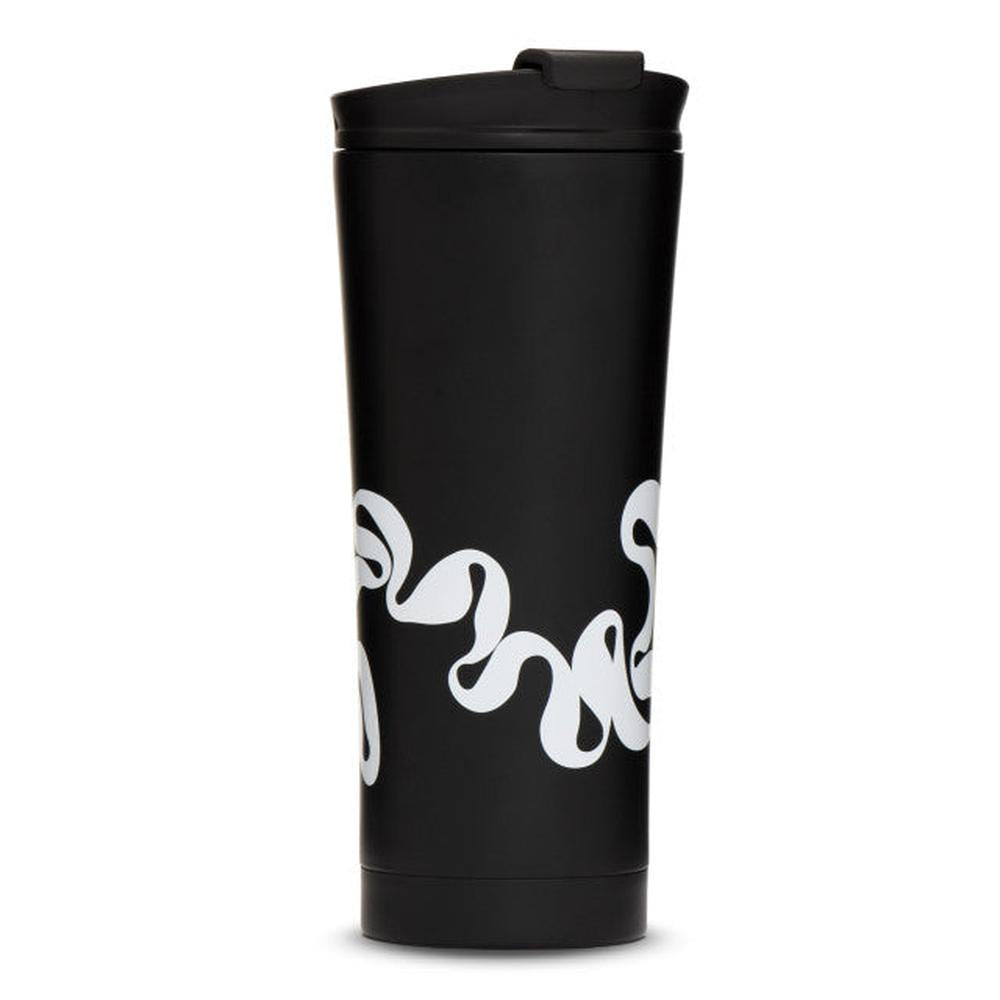 Carrol Boyes Quiksilver Travel Mug In Black