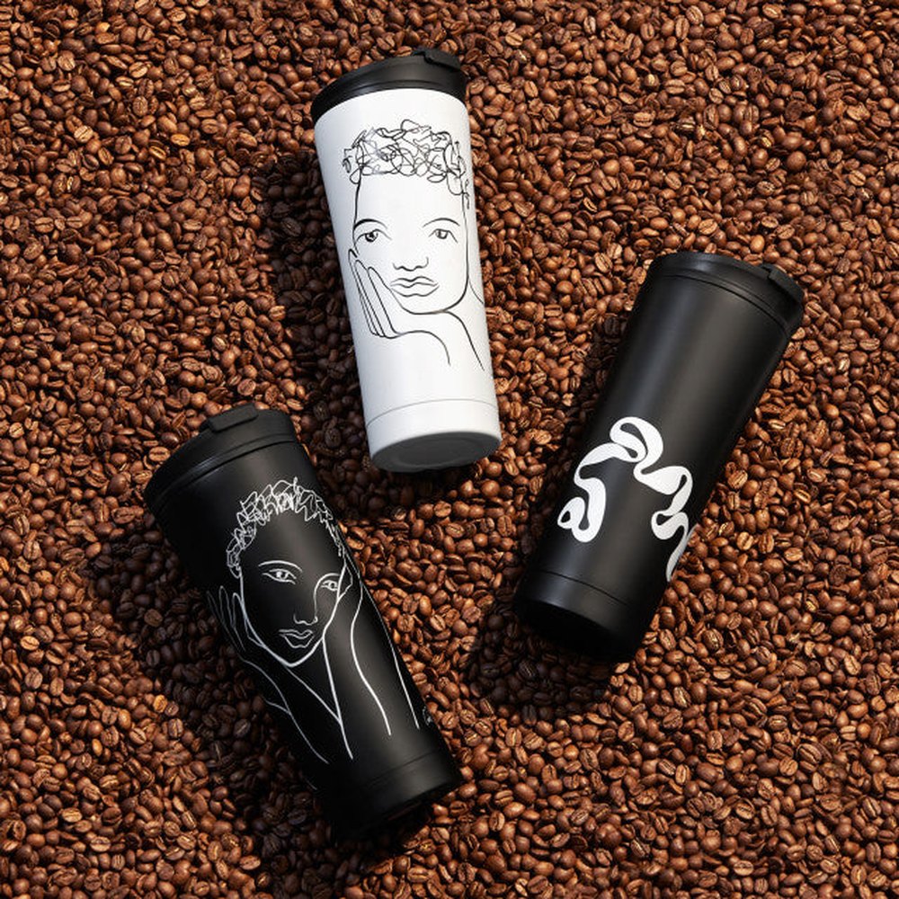 Carrol Boyes Knowing Travel Mug In White