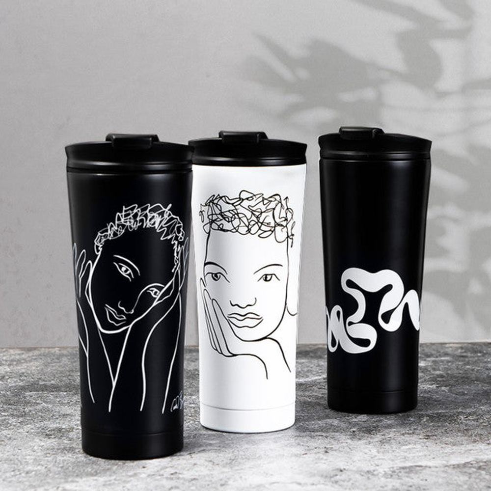 Carrol Boyes Knowing Travel Mug In White