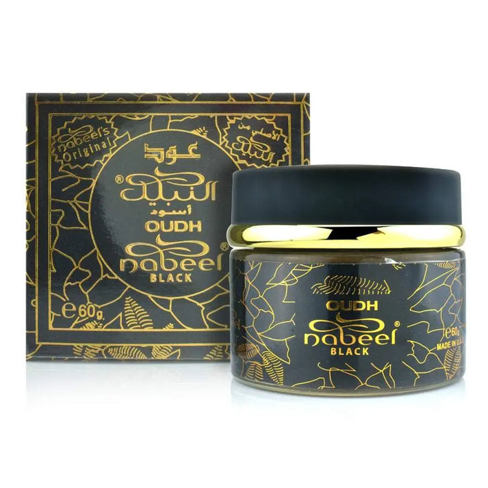 Nabeel Bakhoor Oudh Black Incense
