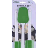 Creative Cooking Spatulas Set Of 3 Piece In Green