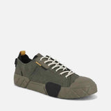 Palladium Mens Ace City Shell Shoes In Olive Night
