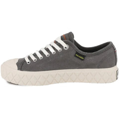 Palladium Mens Palla Ace Washed Canvas Shoes Olive Night