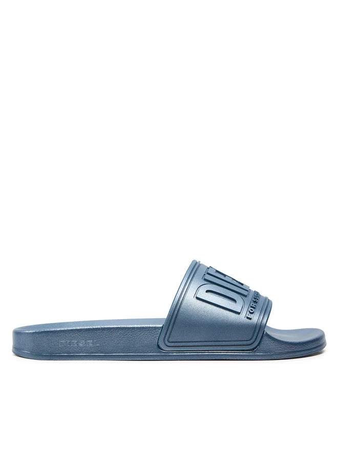 Diesel Y02854P6878 Womens Mayemi Cc Sandals Blue