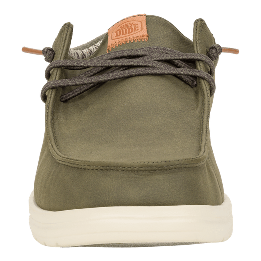 Hey Dude Mens Paul Classic Shoes In Olive