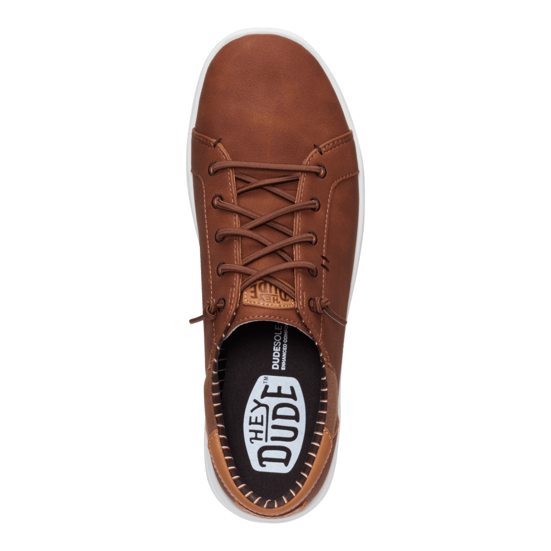 Hey Dude Mens Paul Pro Classic Sneaker In Cognac