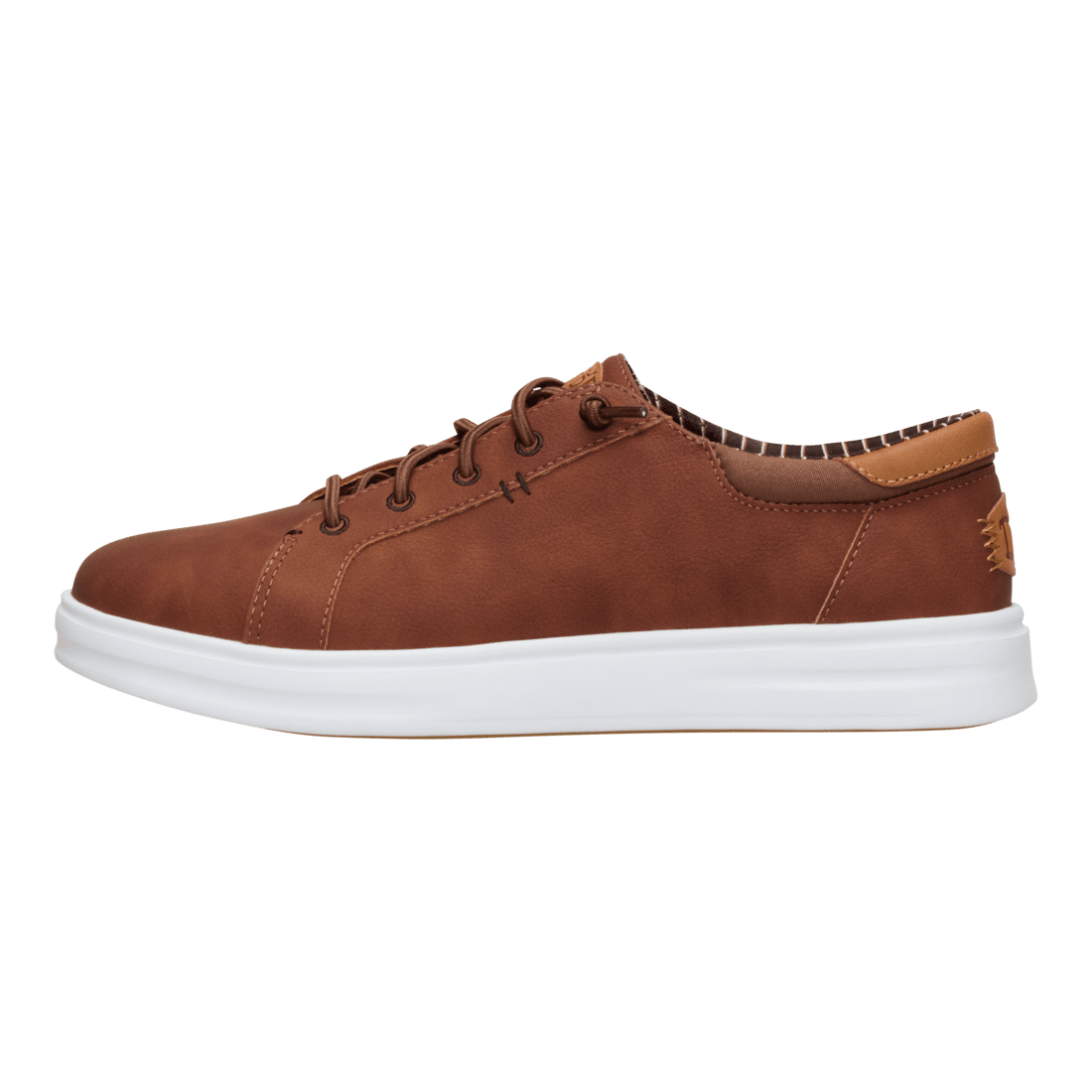 Hey Dude Mens Paul Pro Classic Sneaker In Cognac