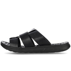 Pierre Cardin mens Ocean Sandals In Black