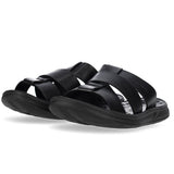 Pierre Cardin mens Ocean Sandals In Black