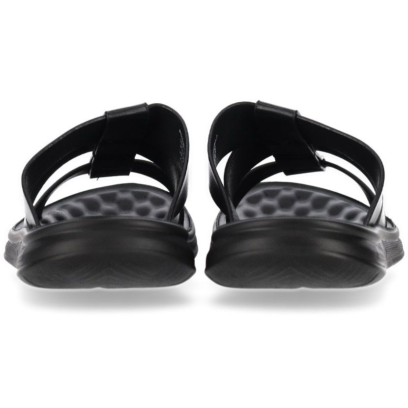 Pierre Cardin mens Ocean Sandals In Black